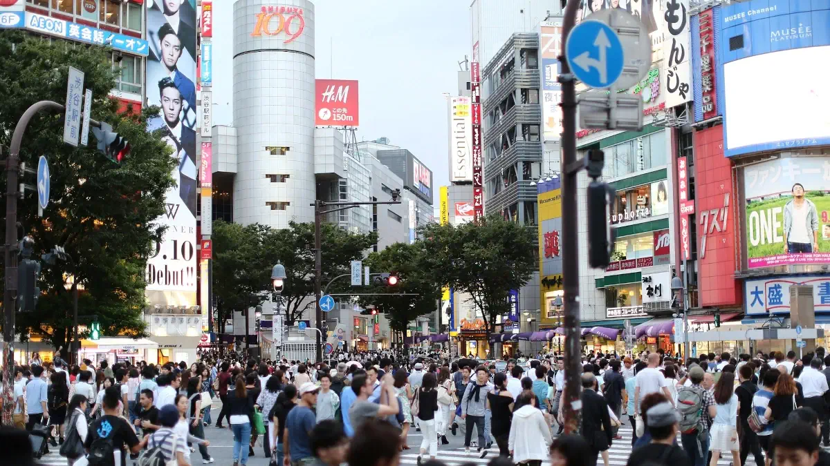渋谷スクランブル交差点