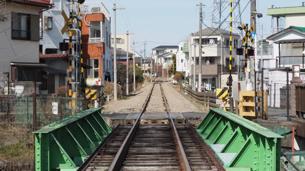米軍横田基地専用線-東京都福生市